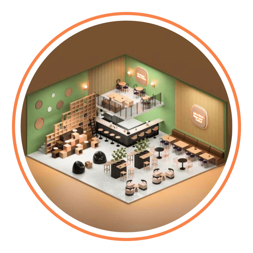 Jasa Interior Cafe Tangerang
